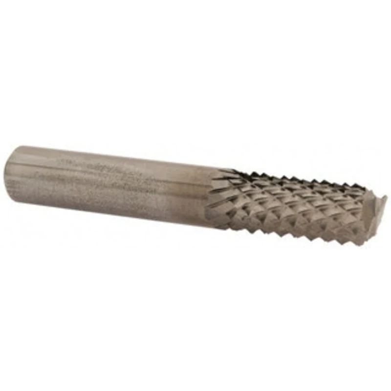 Accupro 3/8 Diam, 7/8 LOC, 3/8 Shank Diam, End Mill-End Diamond-Pattern Router Bit Solid Carbide, Uncoated, 2-1/2 OAL...